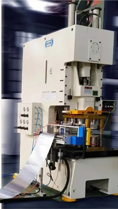 Press-shop equipment in the shared production area