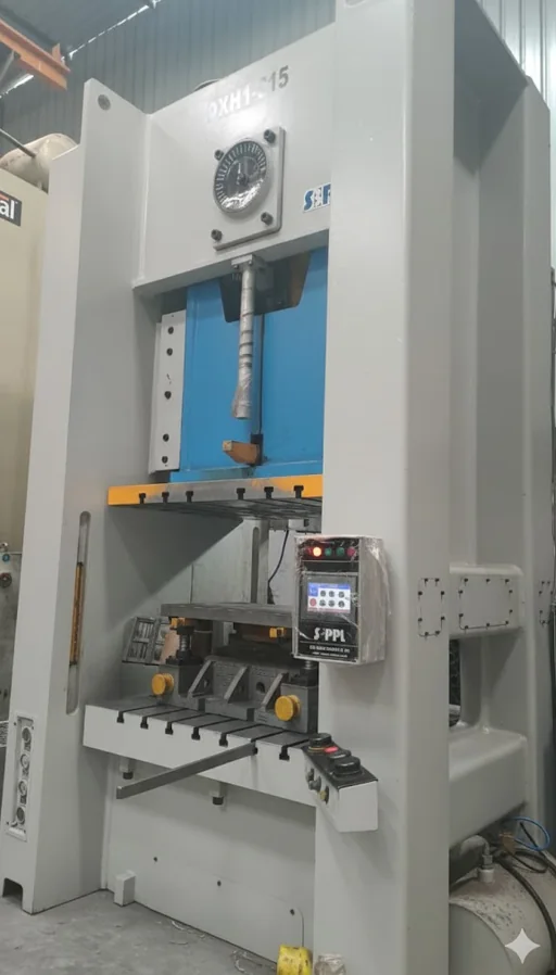 Press-shop equipment in the shared production area
