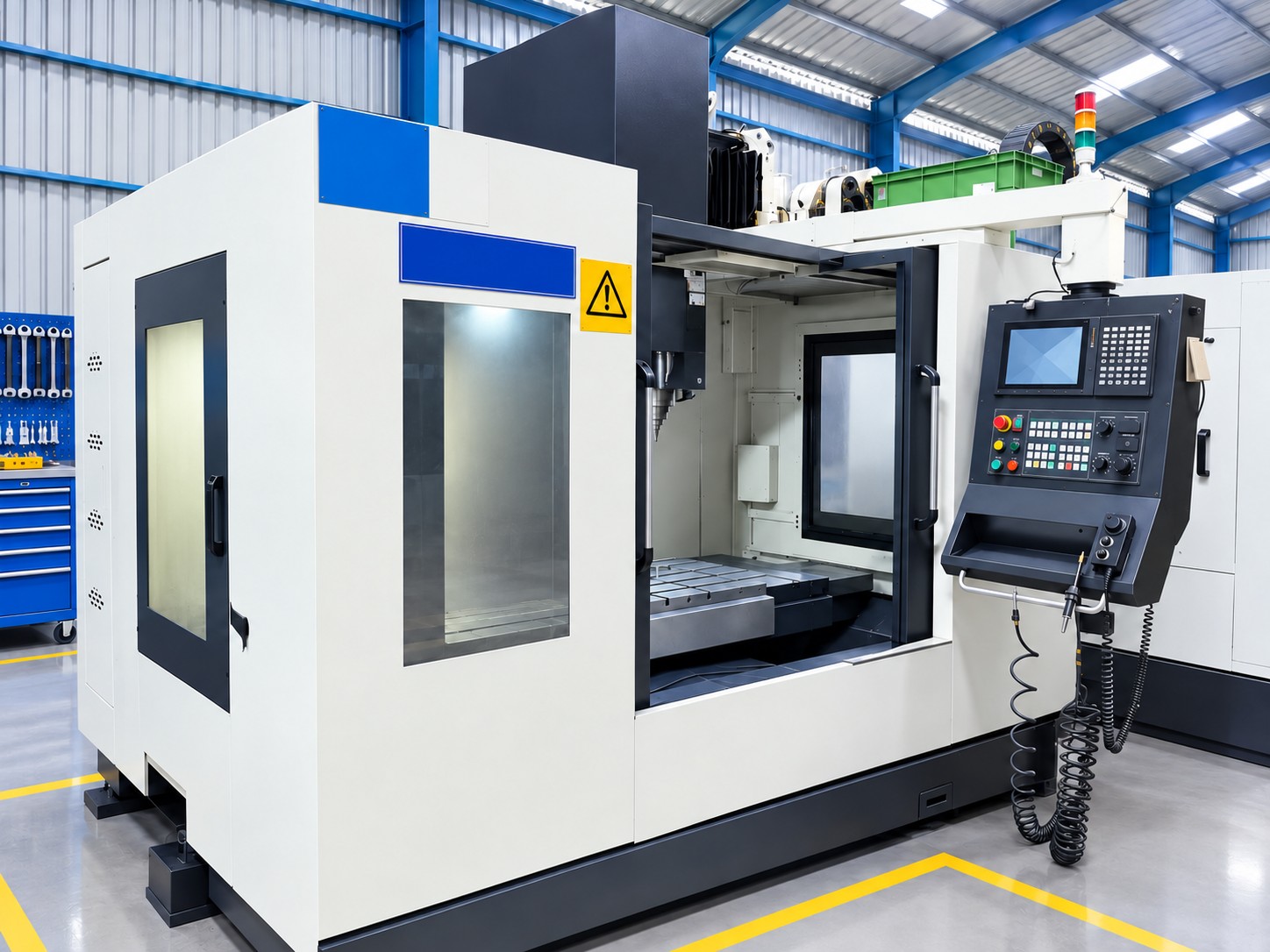 Vertical machining equipment in the shared facility, photograph 2