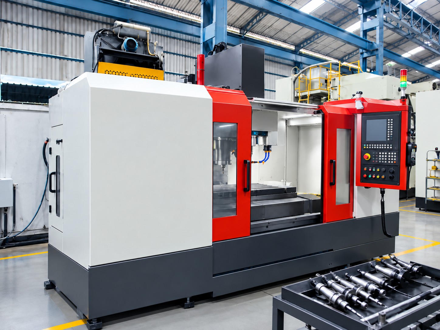 Vertical machining equipment in the shared facility, photograph 3